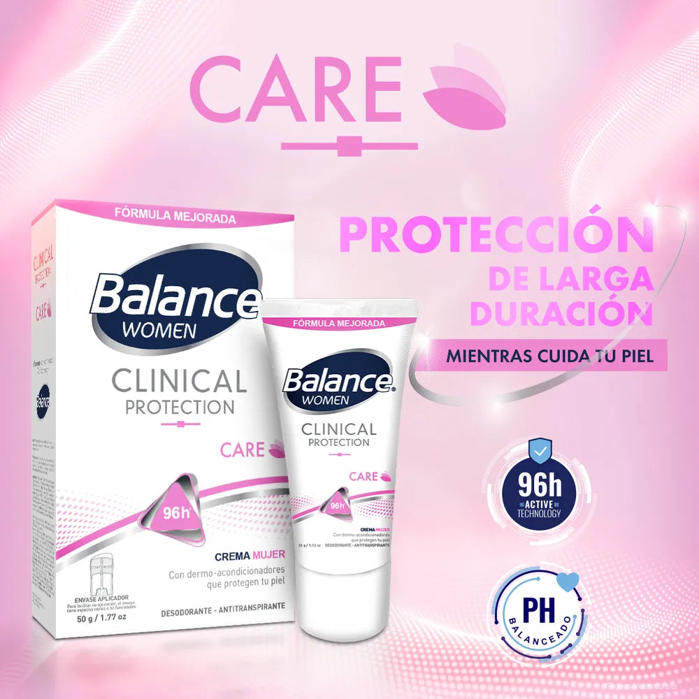 DESODORANTE BALANCE MINI CLINICAL CARE WOMAN 30 GR