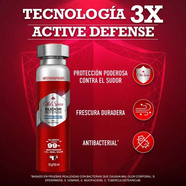 DESODORANTE OLD SPICE EXTREME PROTECT SPRAY 93 G