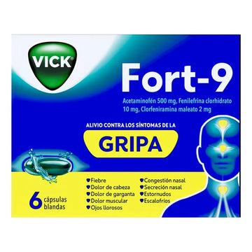 VICK FORT-9 X 6 CÁPSULAS
