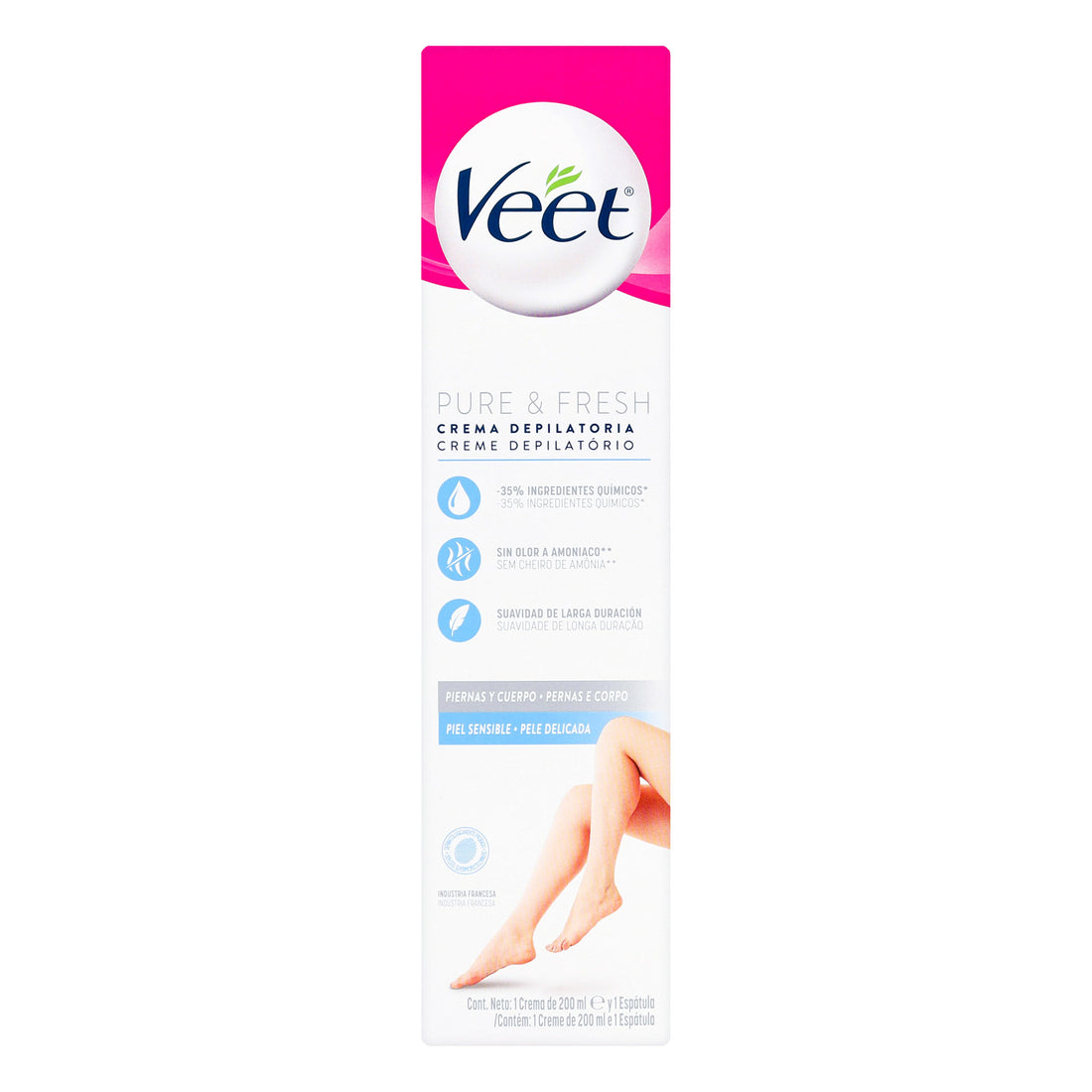 VEET CREMA DEPILATORIA P.SENSIBLE 200 ML