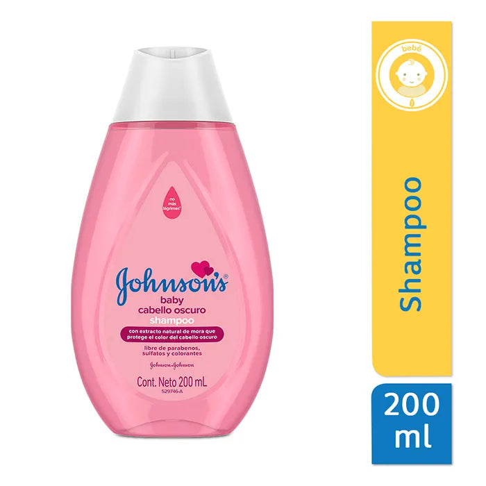 SHAMPOO JOHNSON’S BABY CABELLO OSCURO 200 ML