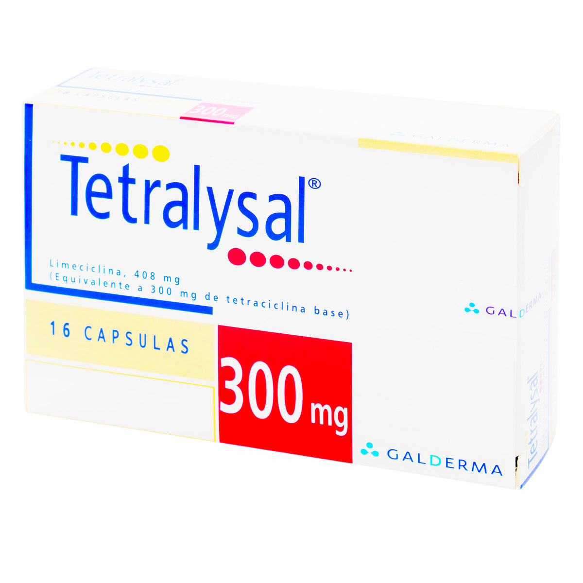 TETRALYSAL 300 MG 16 CAP