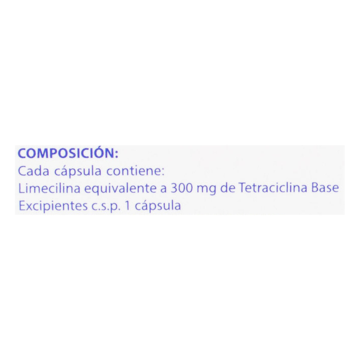 TETRALYSAL 300 MG 16 CAP