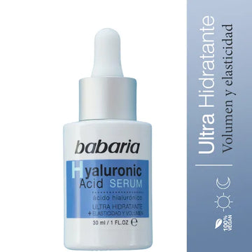 SÉRUM FACIAL BABARIA CON ÁCIDO HIALURÓNICO 30 ML
