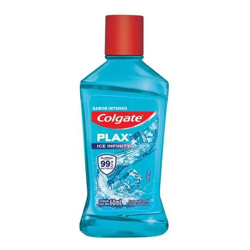 ENJUAGUE BUCAL COLGATE PLAX ICE INFINITY 60 ML