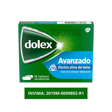 DOLEX AVANZADO 10 TABLETAS