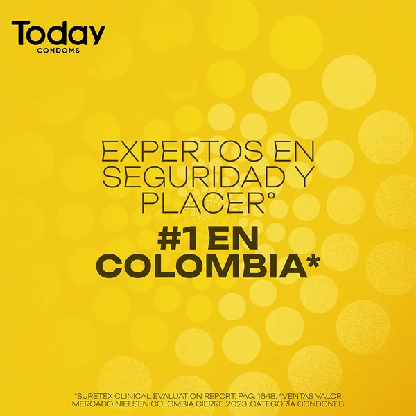 PRESERVATIVO TODAY PUNTO G X 3 UNIDADES