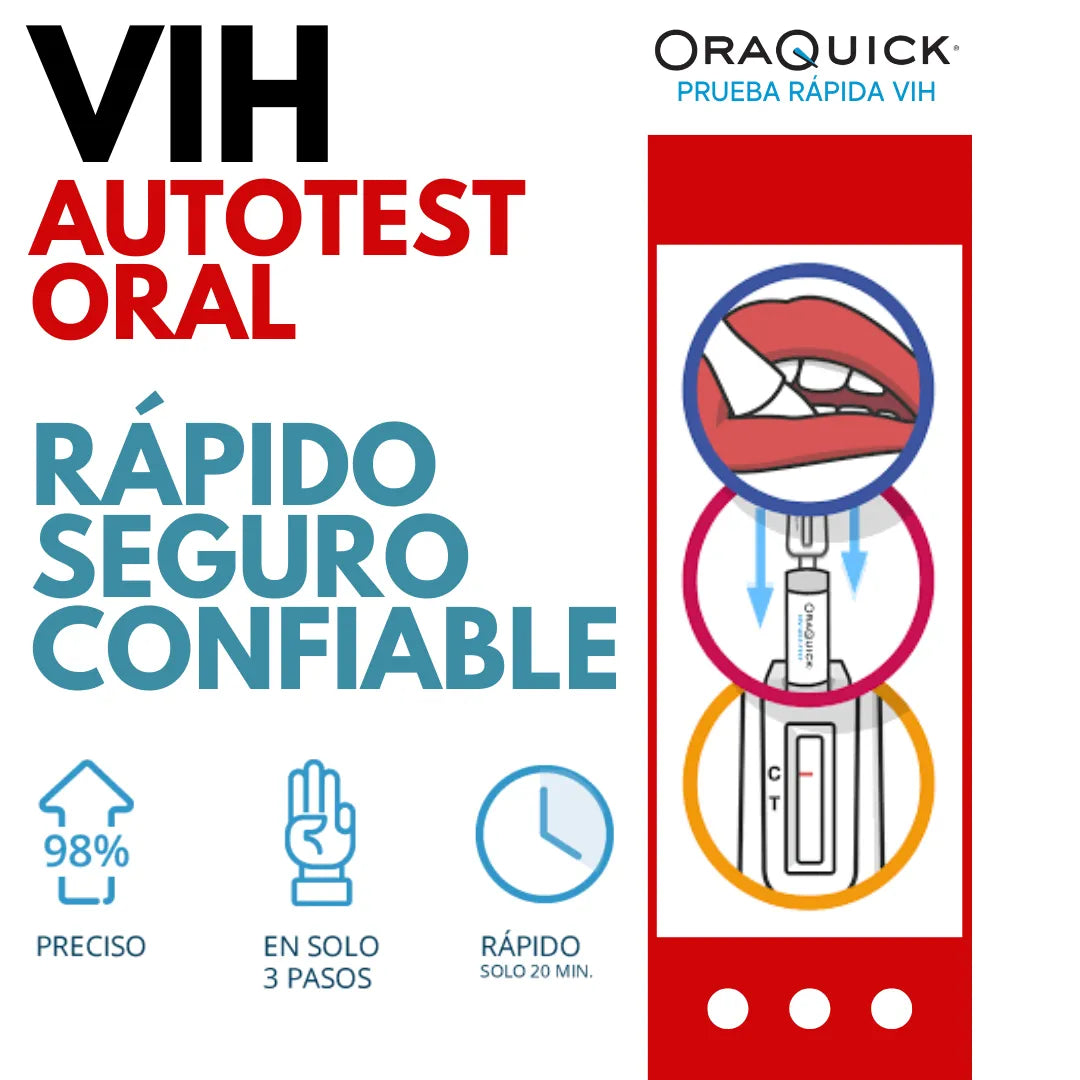 ORAQUICK AUTOPRUEBA DE VIH — 1 UNIDAD