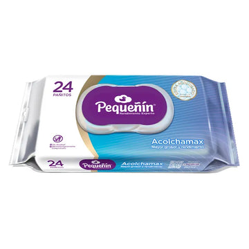 PAÑITOS HÚMEDOS PEQUEÑÍN ACOLCHAMAX X 24 UNIDADES