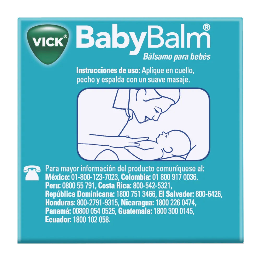 VICK BABYBALM BÁLSAMO PARA BEBÉS 50 G