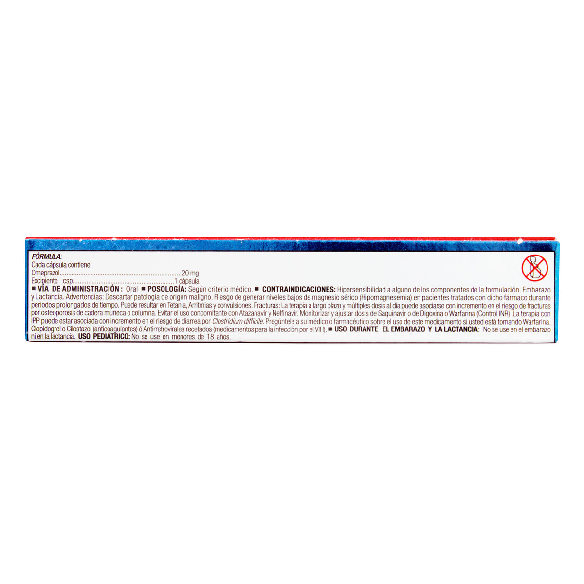 GENOPRAZOL 20 MG 14 CAPSULAS