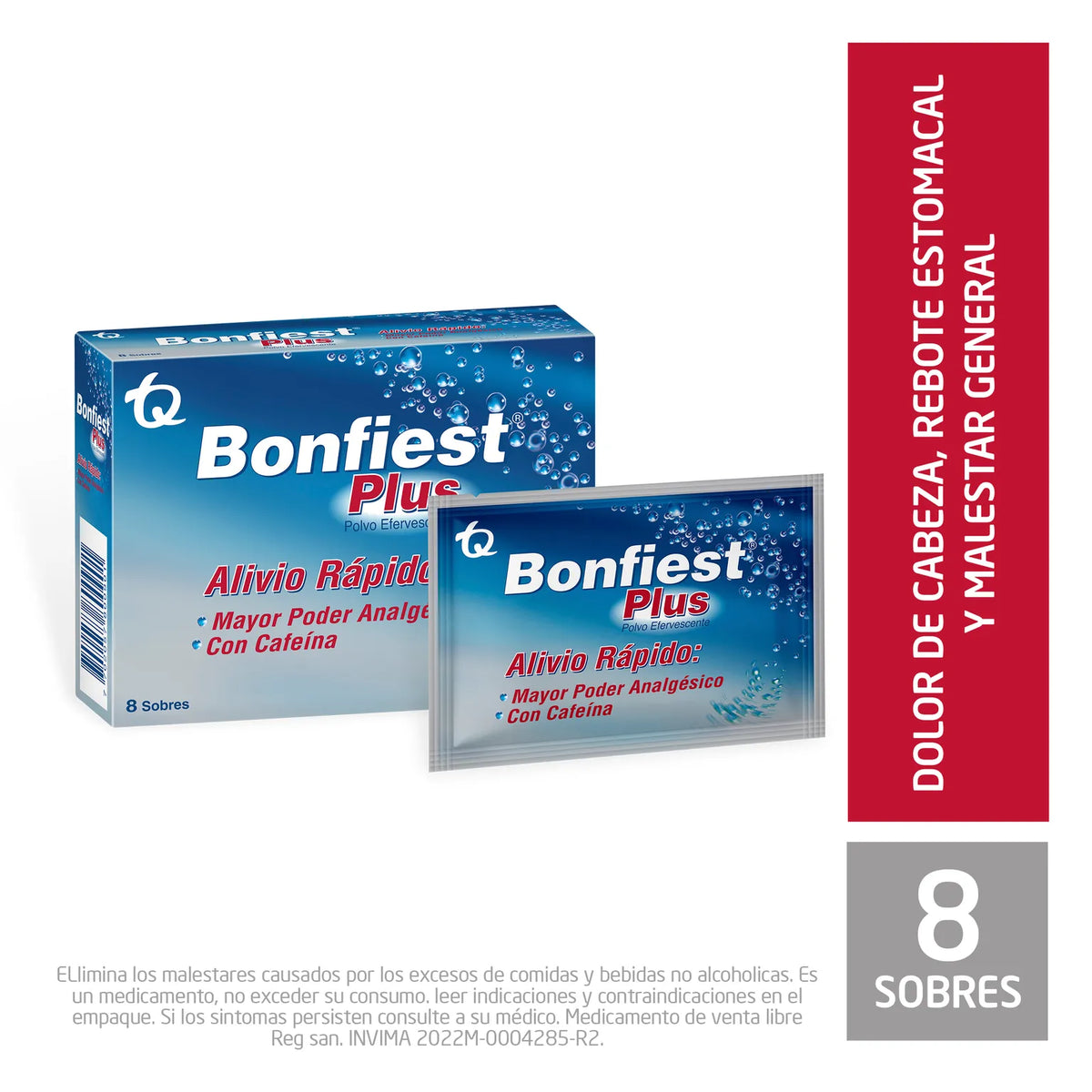 BONFIEST PLUS X 8 SOBRES