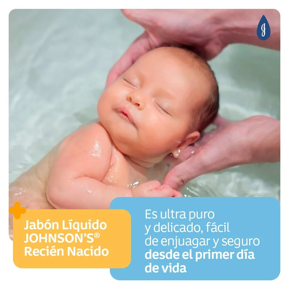 BAÑO LÍQUIDO JOHNSON’S BABY RECIÉN NACIDO 200 ML
