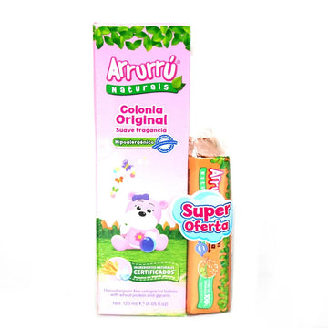 COLONIA ARRURRÚ ROSADA 120 ML + JABÓN