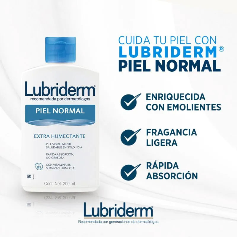 LUBRIDERM LOCIÓN HUMECTACIÓN DIARIA 120 ML