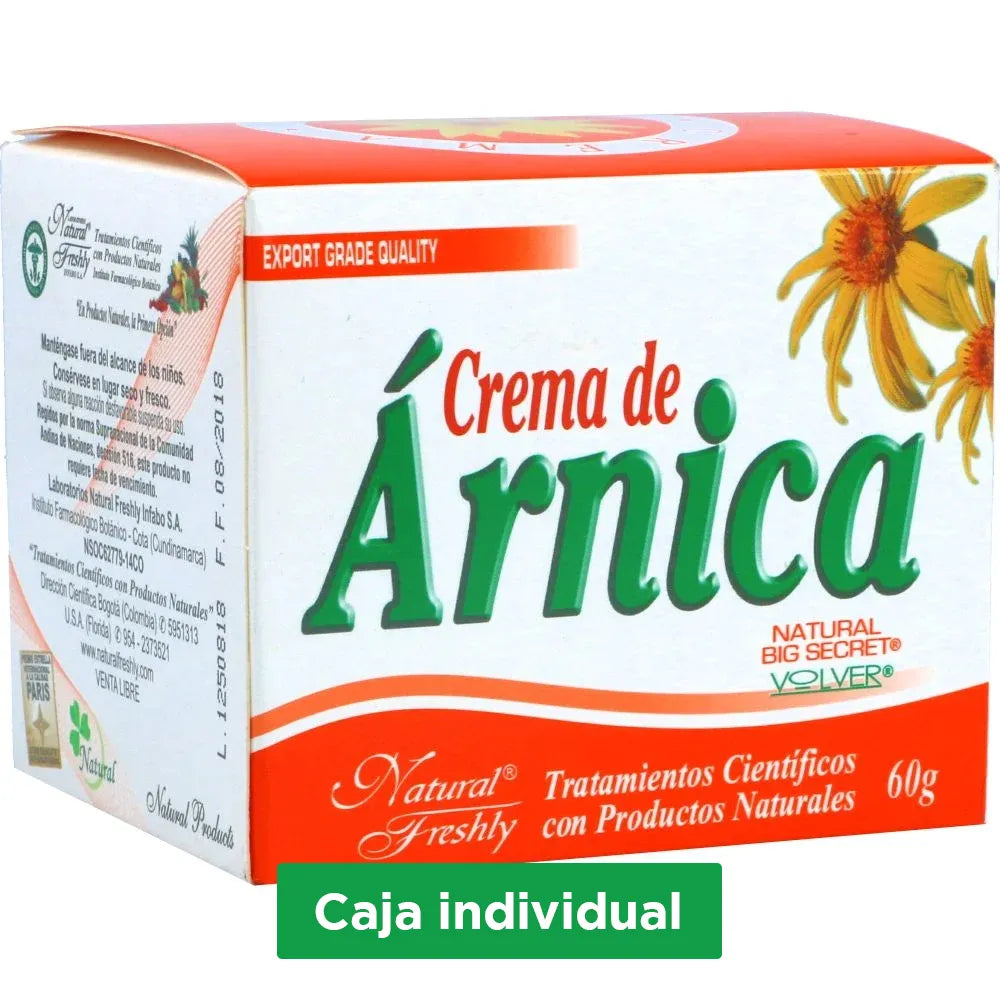 CREMA DE ÁRNICA NATURAL FRESHLY 60 G