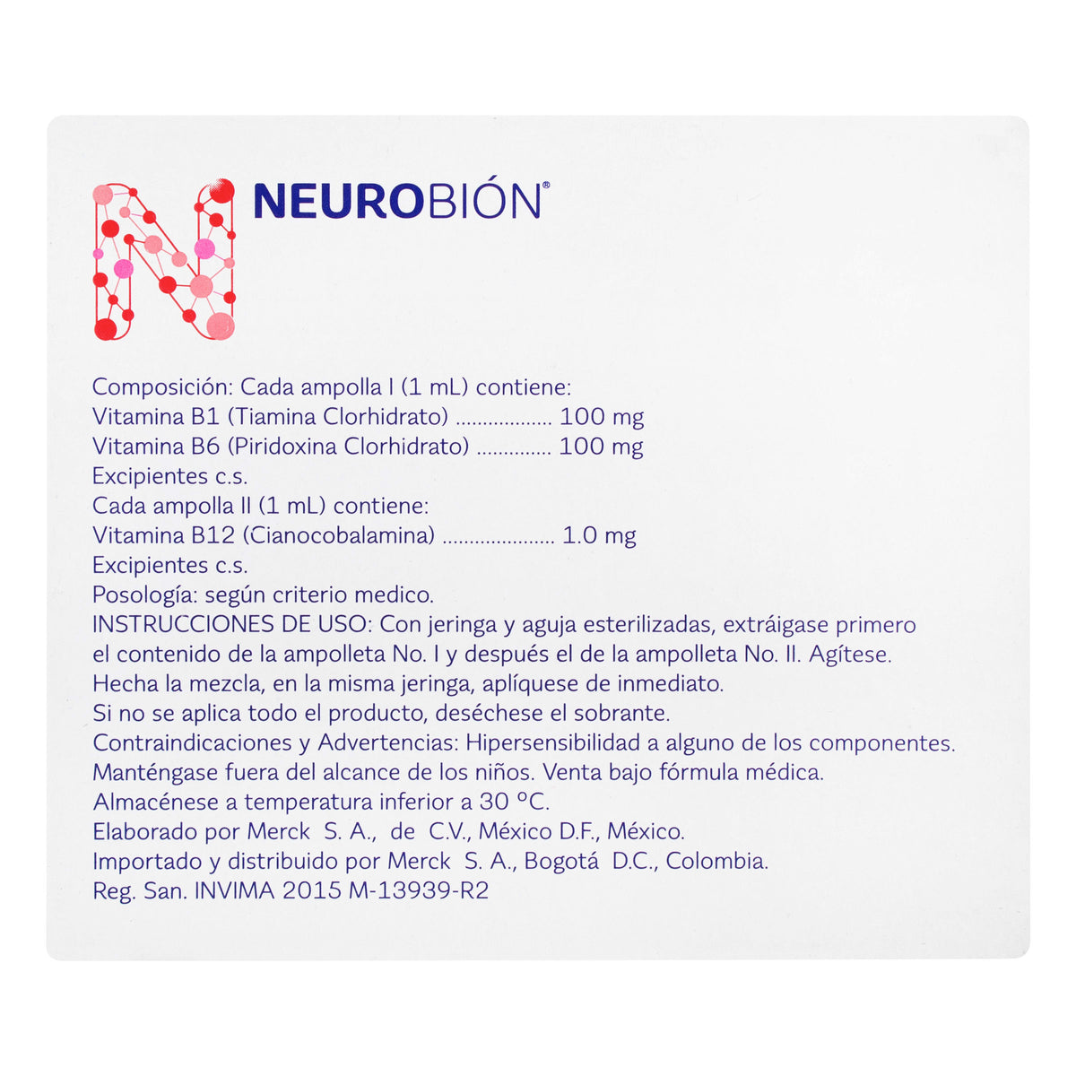 NEUROBION AMPOLLA X 3