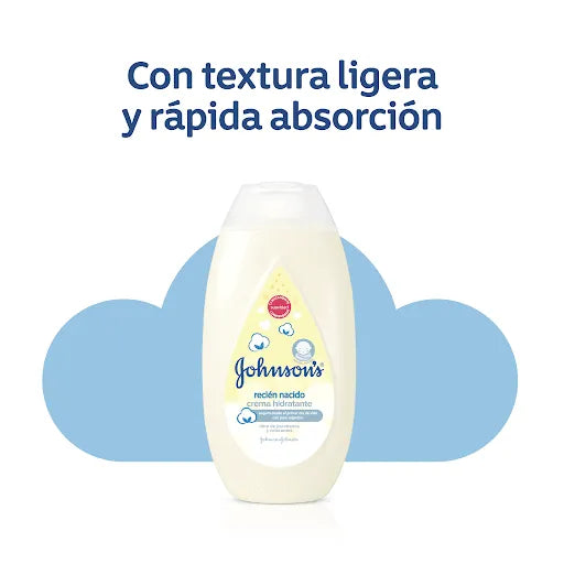CREMA HIDRATANTE JOHNSON’S BABY RECIÉN NACIDO 200 ML