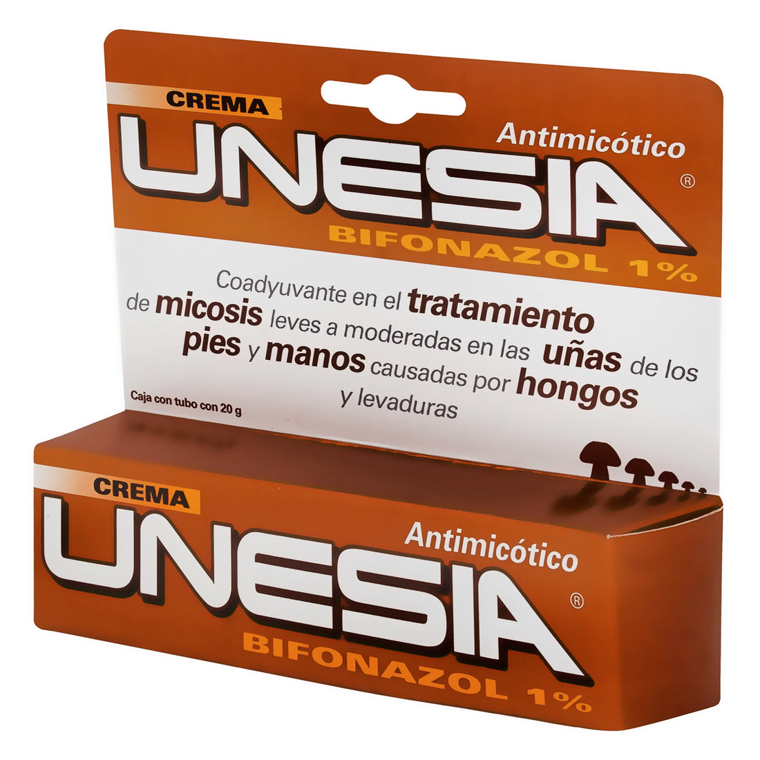 UNESIA CREMA ANTIMICOTICO 20 GR