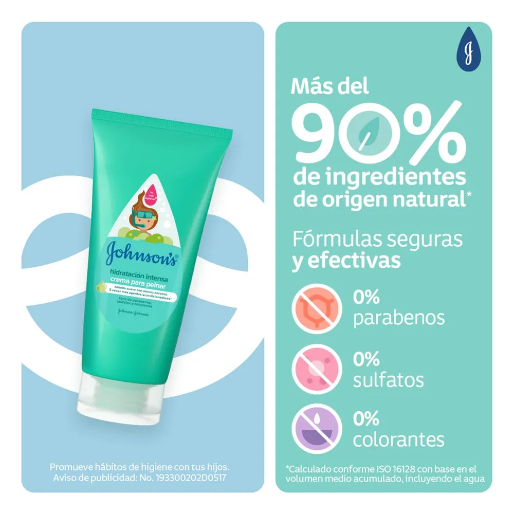CREMA PARA PEINAR JOHNSON’S BABY 200 ML