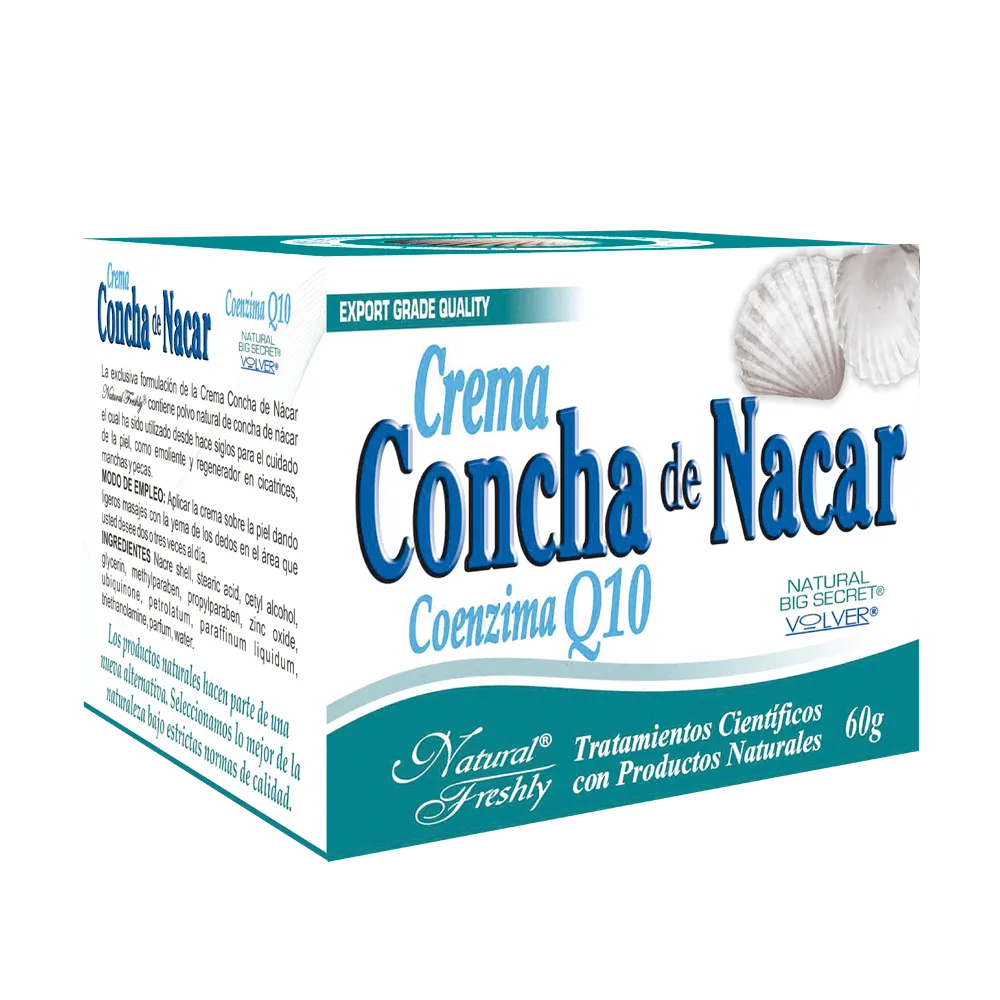 CREMA CONCHA DE NÁCAR NATURAL FRESHLY 60 G