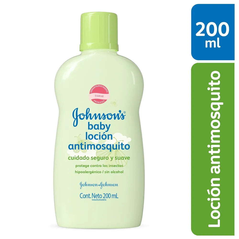 LOCIÓN ANTIMOSQUITOS JOHNSON’S BABY 200 ML