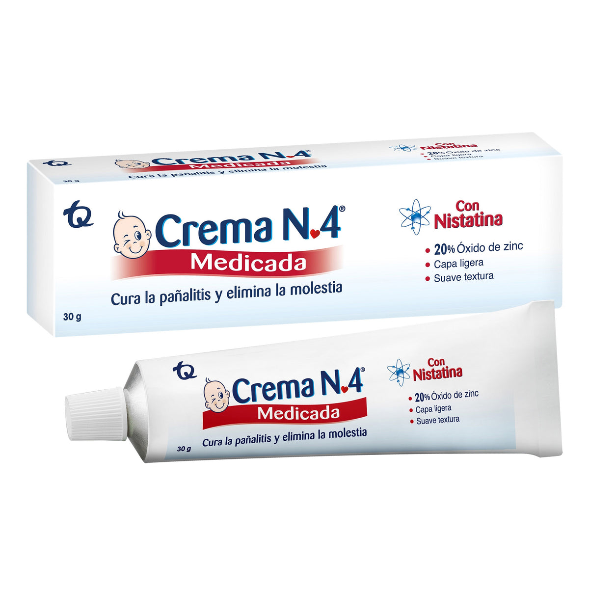 CREMA N°4 MEDICADA 30 GR