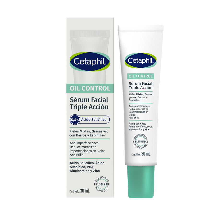 CETAPHIL OIL CONTR SERUM FAC TRI AC 30ML