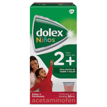 DOLEX JARABE NIÑOS 2+ 90 ML