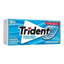 CHICLE TRIDENT EVUP FRESH MINT X 12 UDS