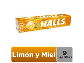 HALLS HONEY LEMON x 9 UDS