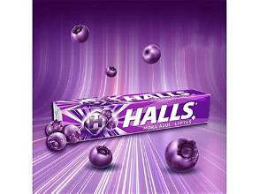 HALLS MORAZUL BARRA X 9 UDS