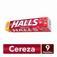 HALLS CHERRYLYPTUS X 9 UDS