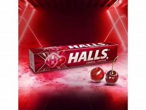 HALLS CHERRYLYPTUS X 9 UDS