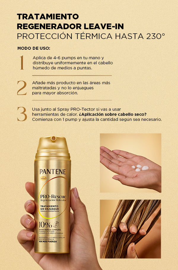 TRA PANTENE PRO RESCUE REGENER MOLECULAR X 150 ML