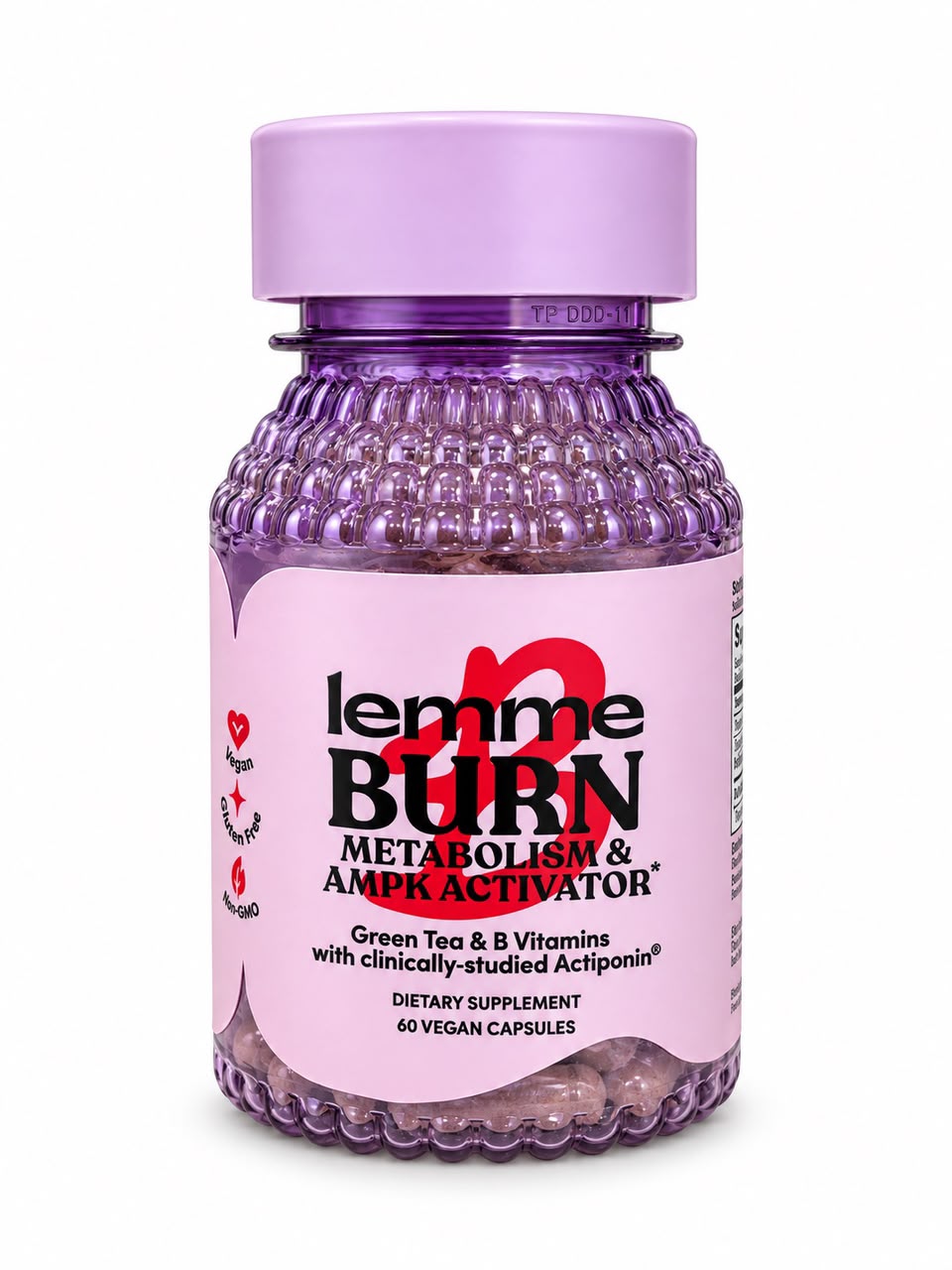 QUEMADOR DE GRASA LEMME BURN X 60 CAPSULAS