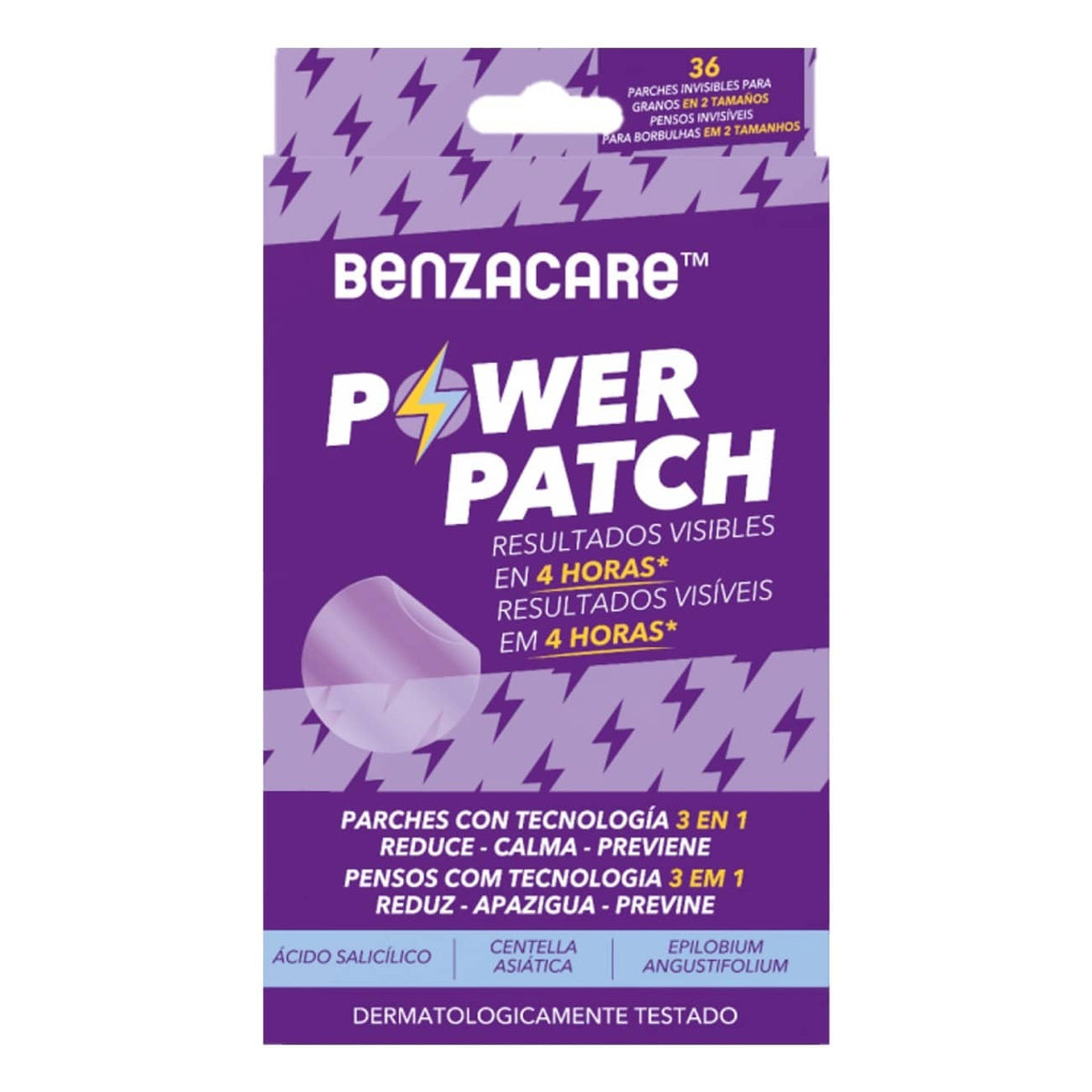 BENZACARE POWER PARCHES ACNE 36 UND