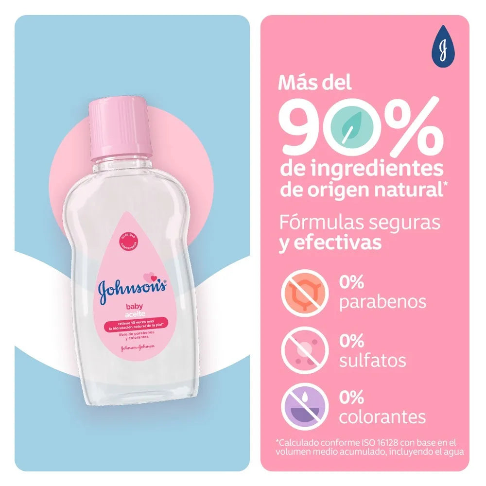 ACEITE JOHNSON’S BABY ORIGINAL 100 ML