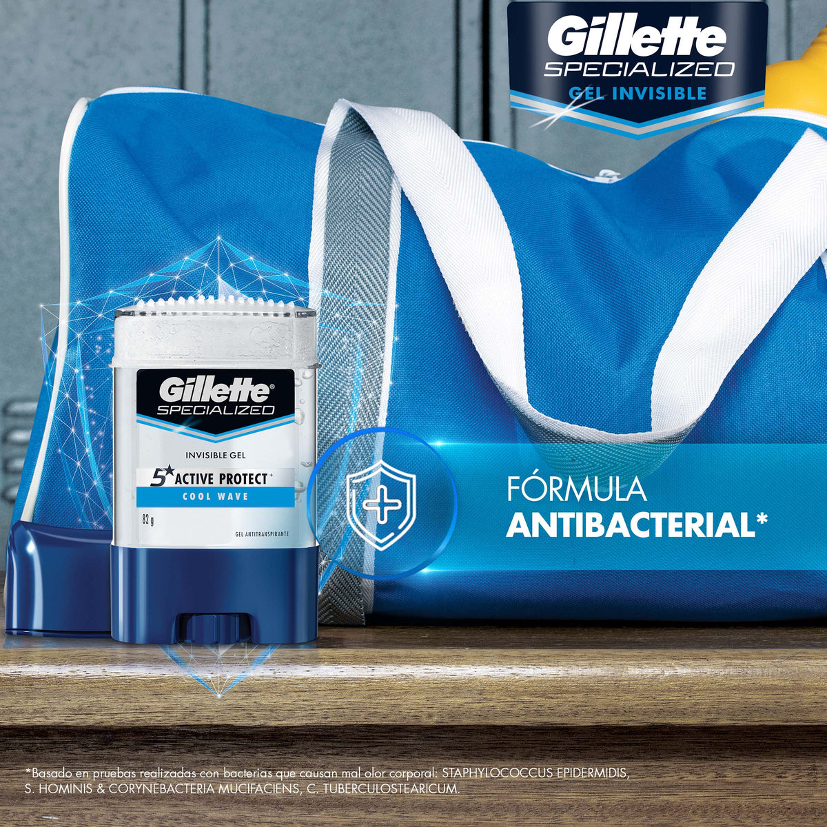 DTE.GILLETTE GEL COOL WAVE 82 GR