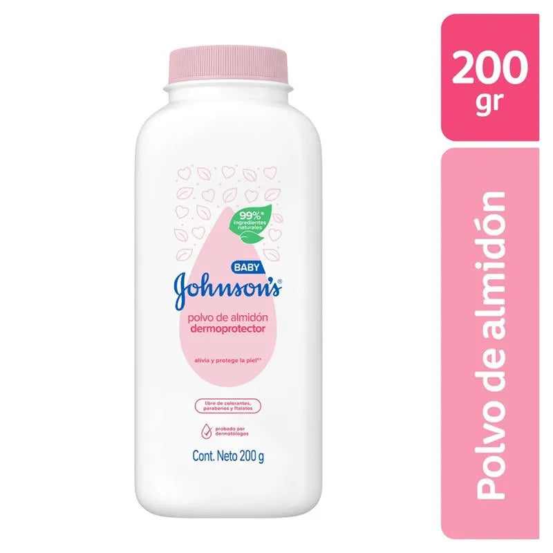 TALCO JOHNSON’S BABY POLVO DE ALMIDÓN DE MAÍZ 200 G