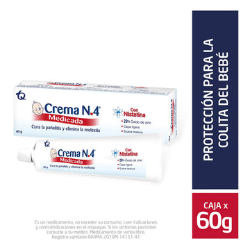 CREMA N°4 MEDICADA 60 GR