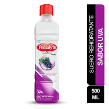 PEDIALYTE CON ZINC 60 SABOR UVA 500 ML