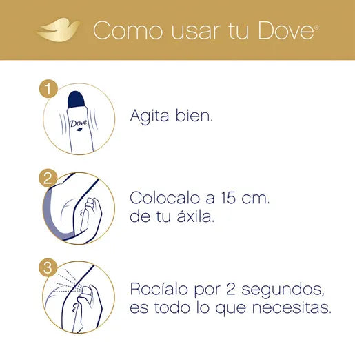 DESODORANTE DOVE SPRAY TONO UNIFORME MUJER 150 ML