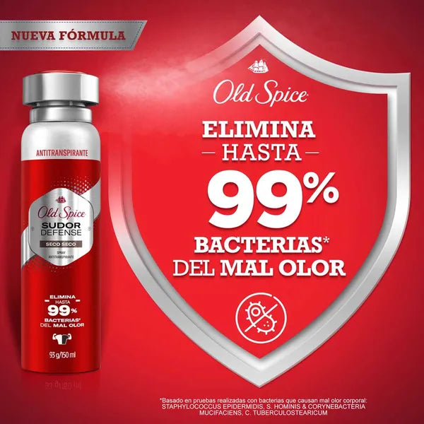 DESODORANTE OLD SPICE SPRAY SECO SECO 93 G