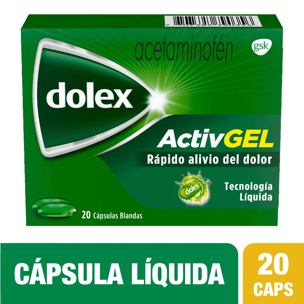 DOLEX ACTIVGEL X 20 CÁPSULAS LÍQUIDAS
