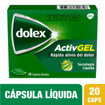 DOLEX ACTIVGEL X 20 CÁPSULAS LÍQUIDAS