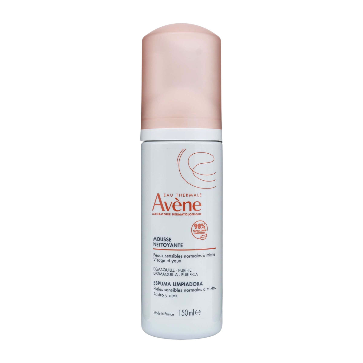 ESPUMA AVENE LIMPIADORA 150 ML