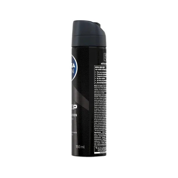 DESODORANTE NIVEA MEN DEEP AEROSOL 150 ML