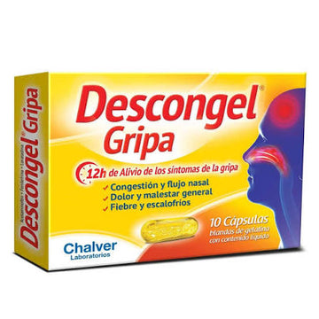 DESCONGEL GRIPA X 10 CÁPSULAS BLANDAS DE GELATINA