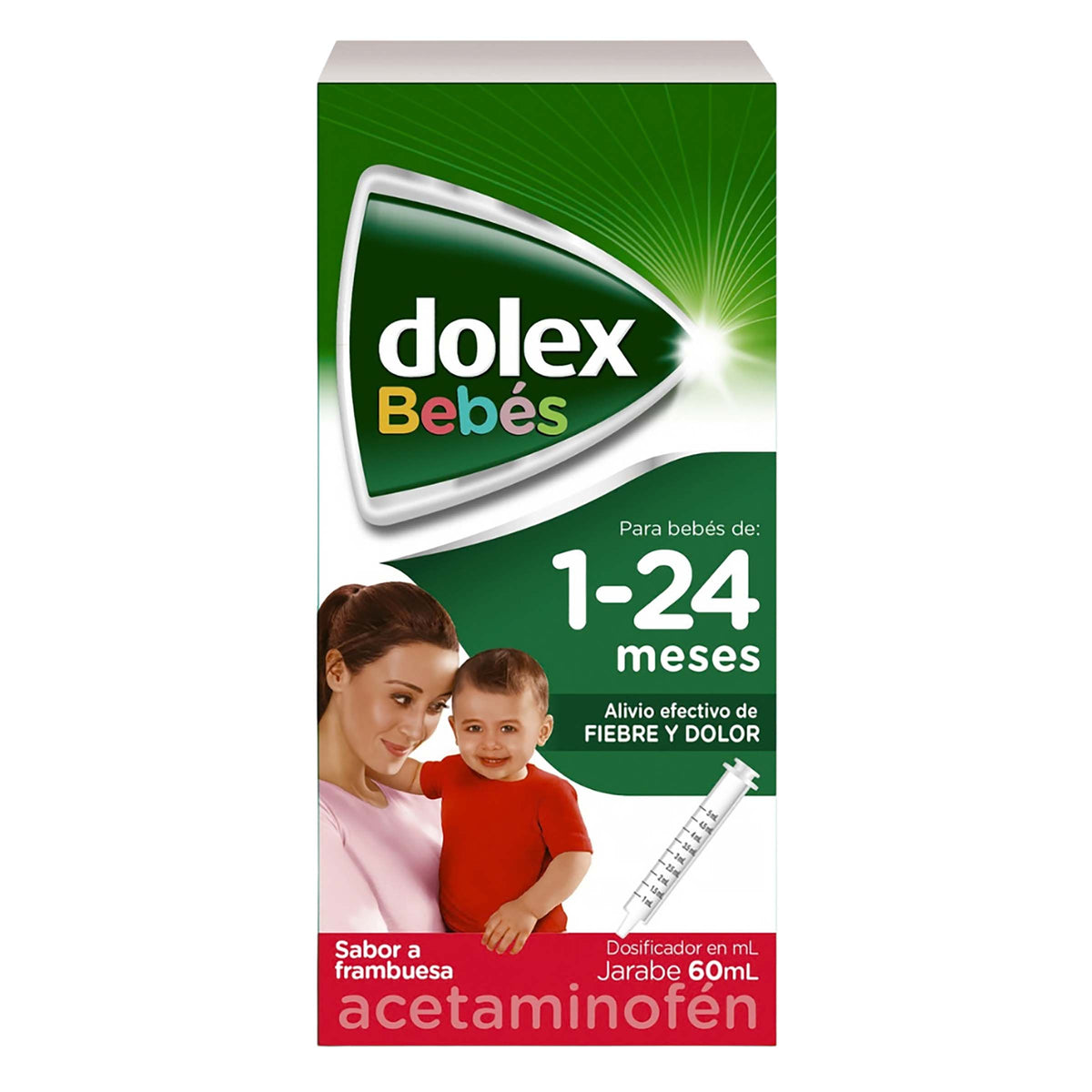 DOLEX JARABE BEBES (1-24 MESES) 60 ML